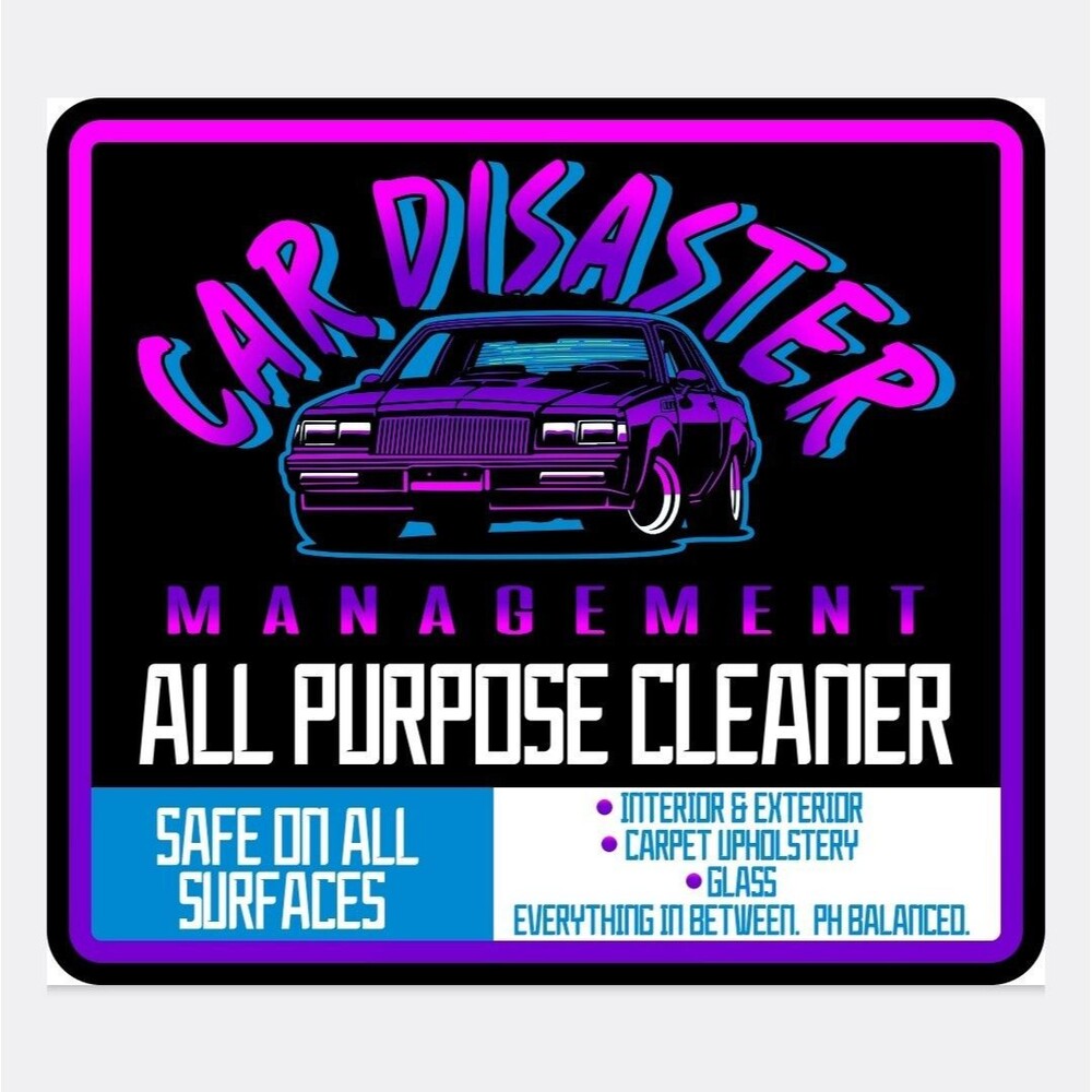 CDM Car All Purpose Cleaner PH Balanced 16oz Non Toxic Spray Motorcycle Safe
